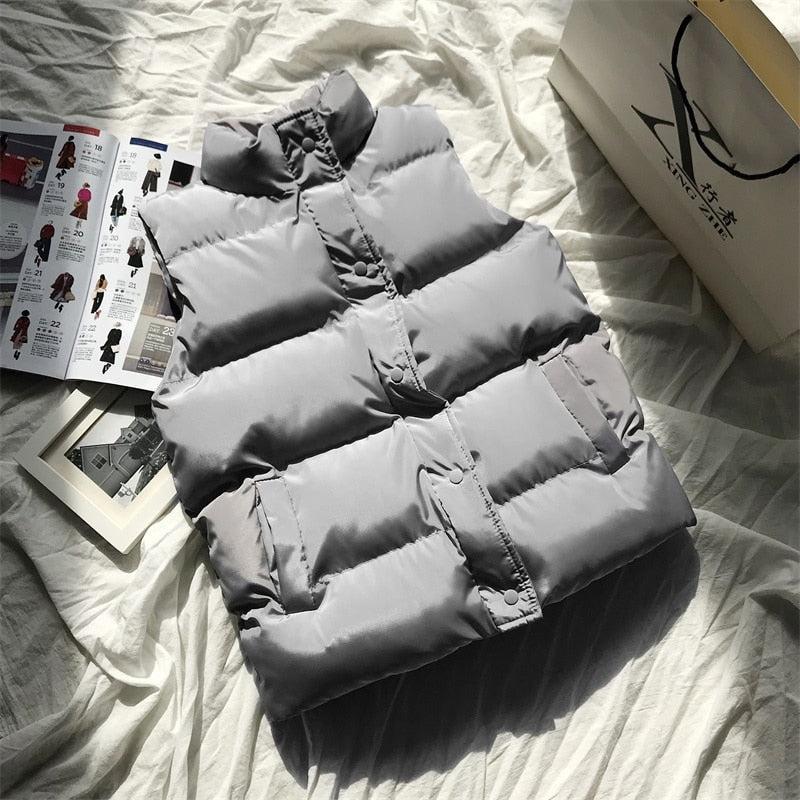 ByRoza | Kamizelka wodoodporna z wysokim kołnierzem