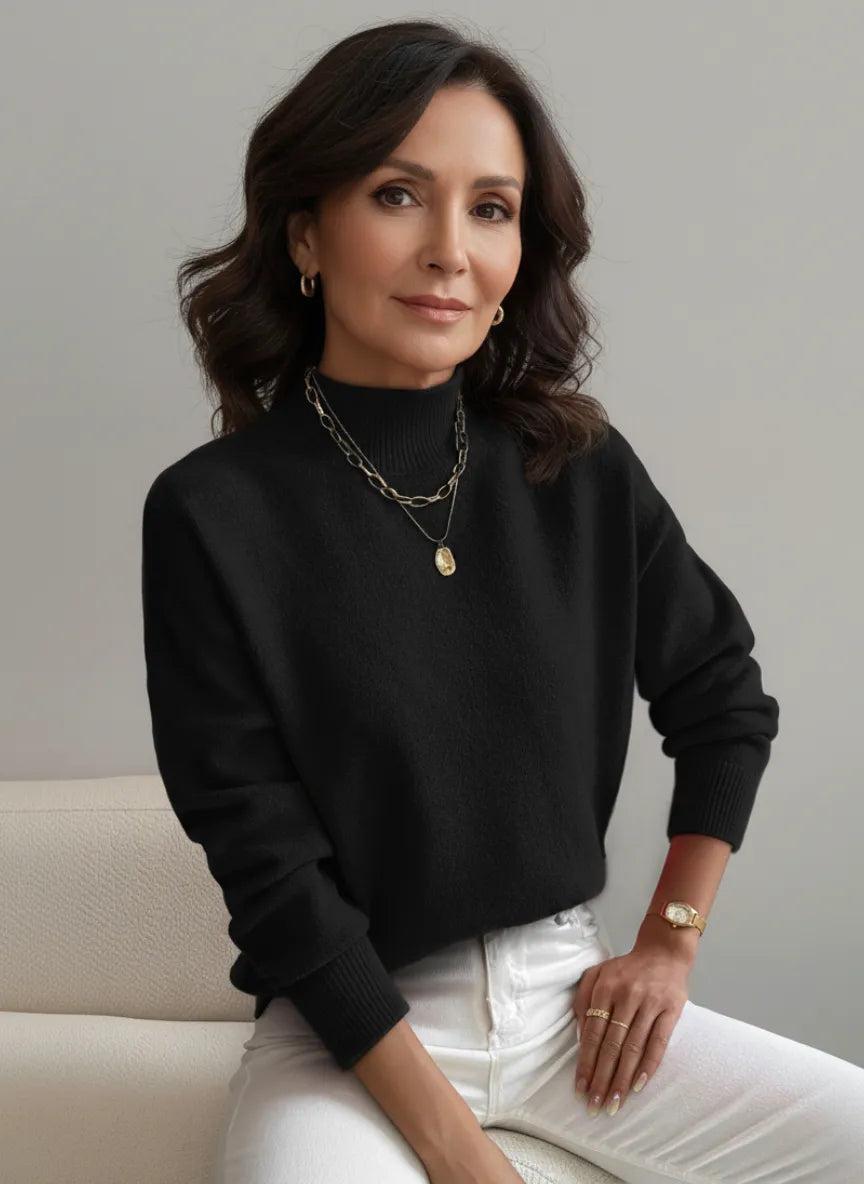 ByRoza | Mi臋kki golf z elastycznej tkaniny