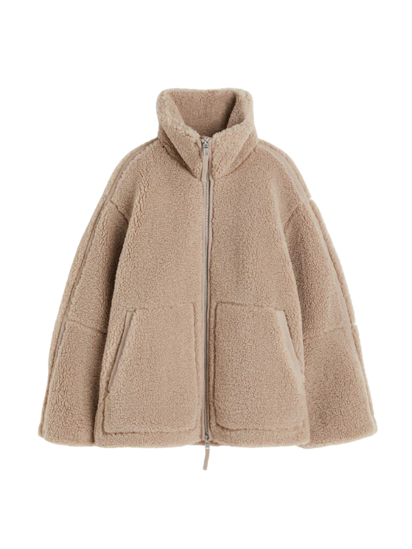 Daphne | Oversize'owa kurtka polarowa Sherpa 8