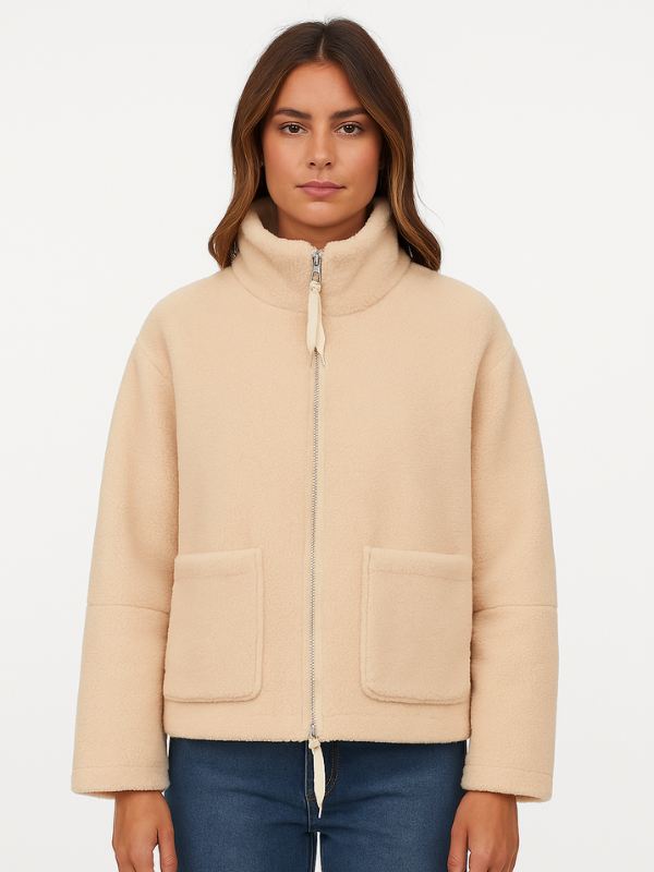 Daphne | Oversize'owa kurtka polarowa Sherpa 9