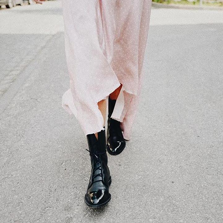 Eleganckie skórzane buty na obcasie dla kobiet – wyrafinowane i wygodne