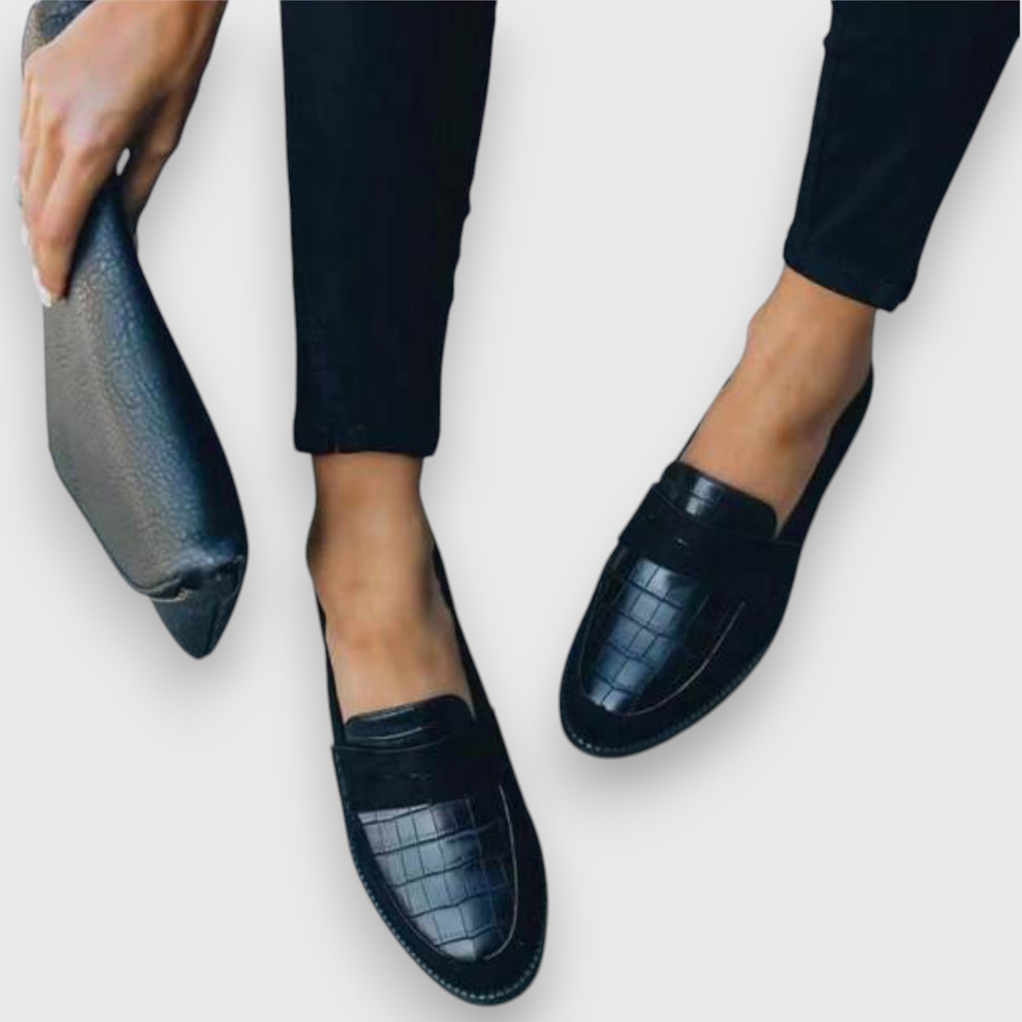 Stylowe skórzane mokasyny buty damskie – elegancki komfort przez cały dzień