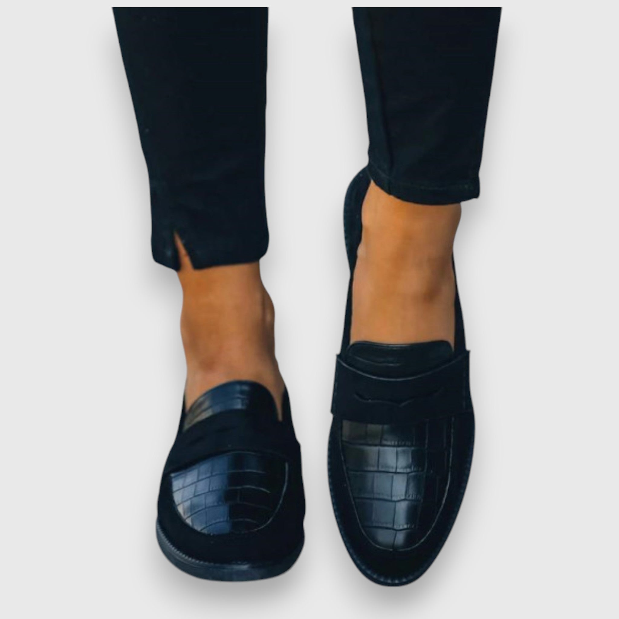 Stylowe skórzane mokasyny buty damskie – elegancki komfort przez cały dzień