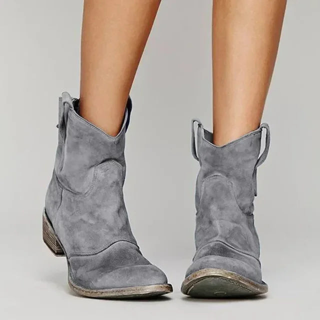 Kowbojskie buty vintage dla kobiet - stylowy komfort w stylu western