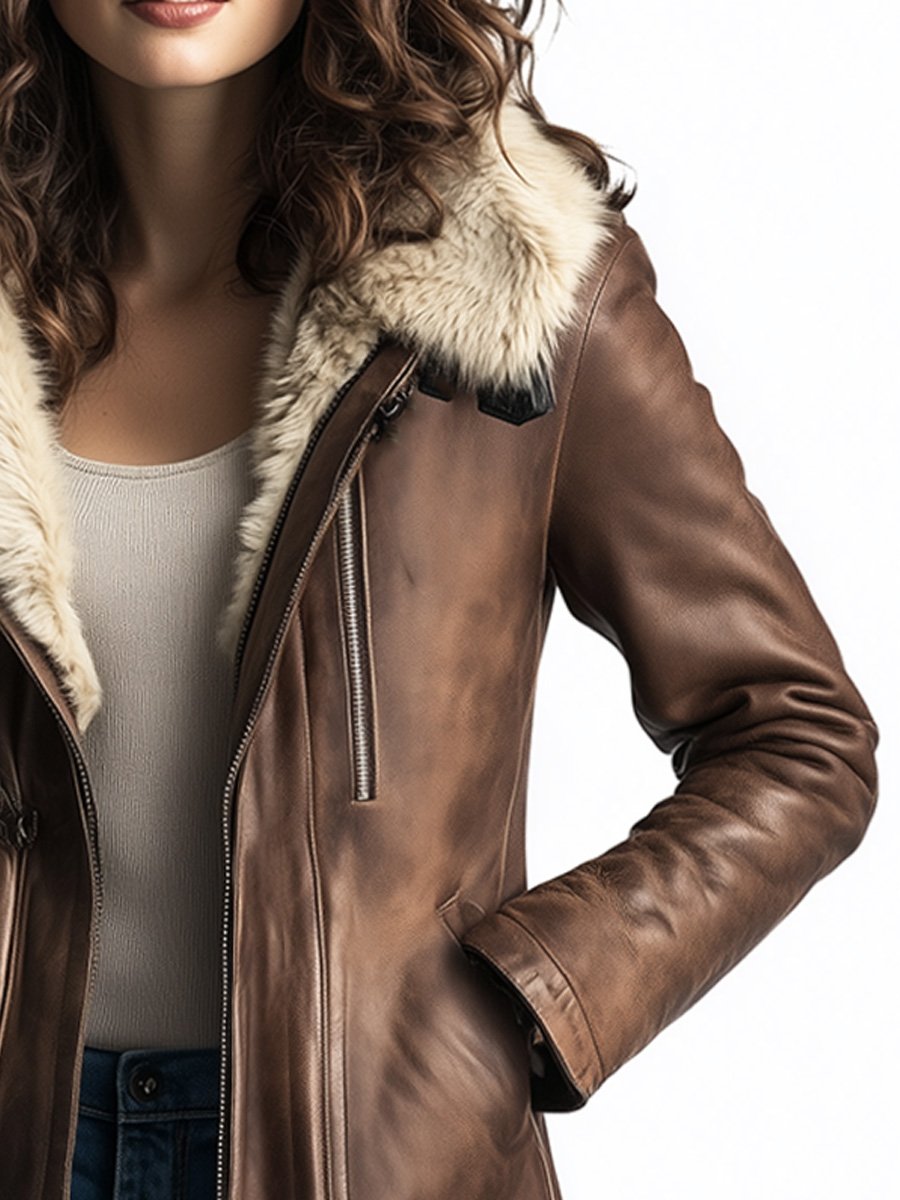 Stylowy płaszcz | Wysokiej jakości wełna, vintage styl, regulowane dopasowanie 2