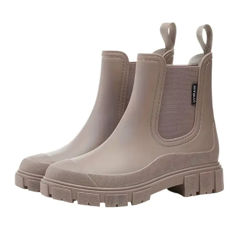 Wodoodporne buty przeciwdeszczowe dla kobiet - stylowe, wygodne i antypoślizgowe