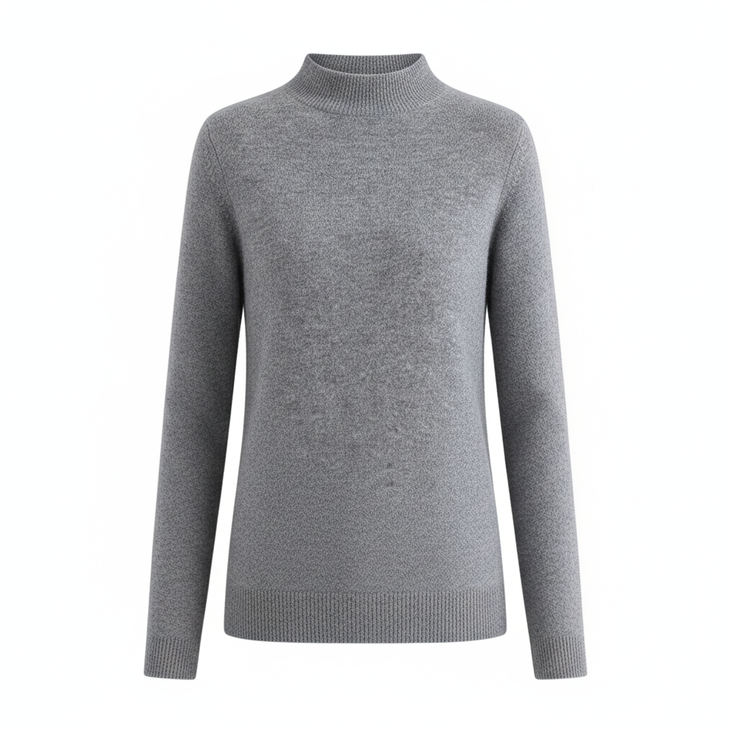 ByRoza | We艂niany sweter o eleganckim kroju