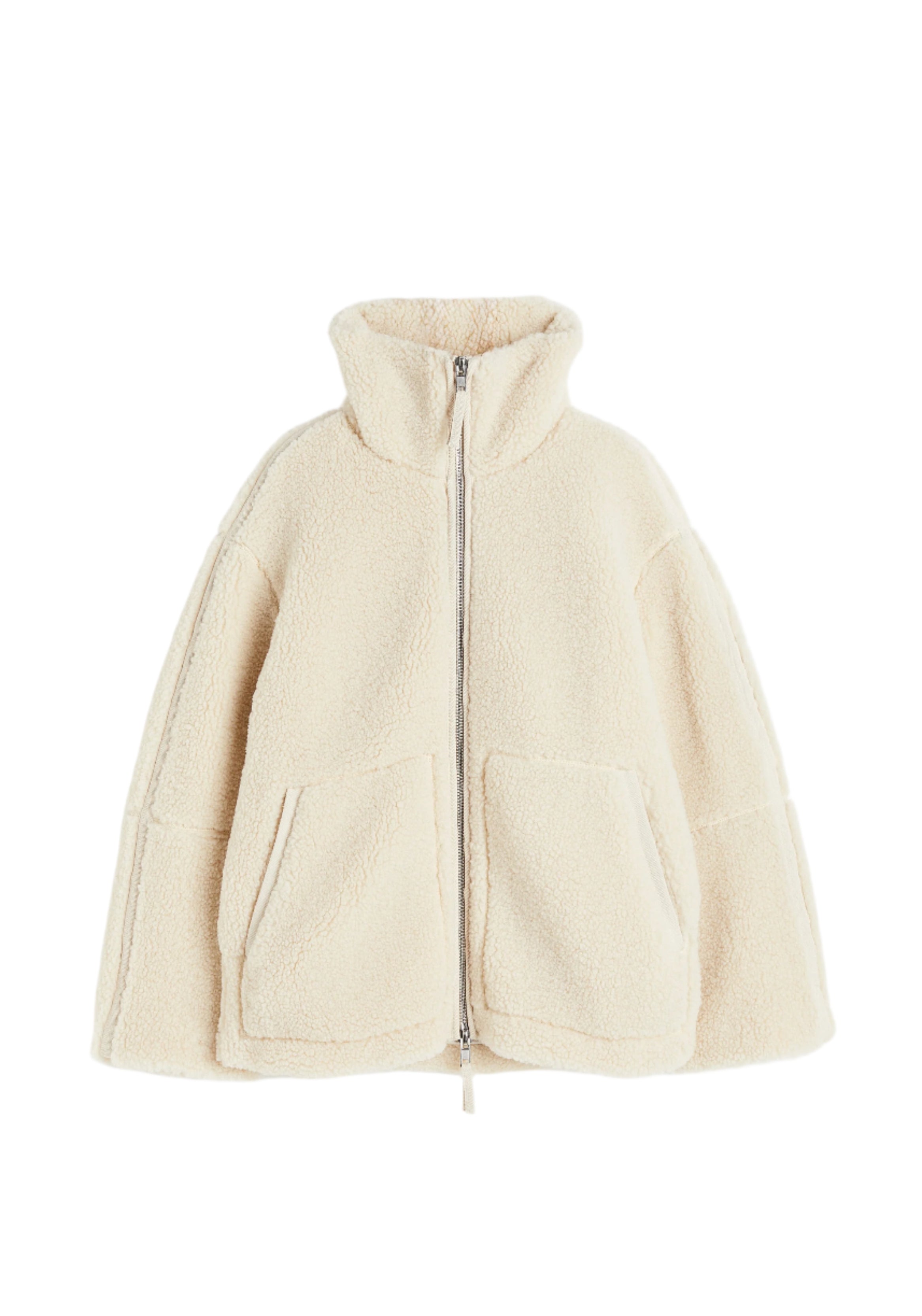 Daphne | Oversize'owa kurtka polarowa Sherpa 1