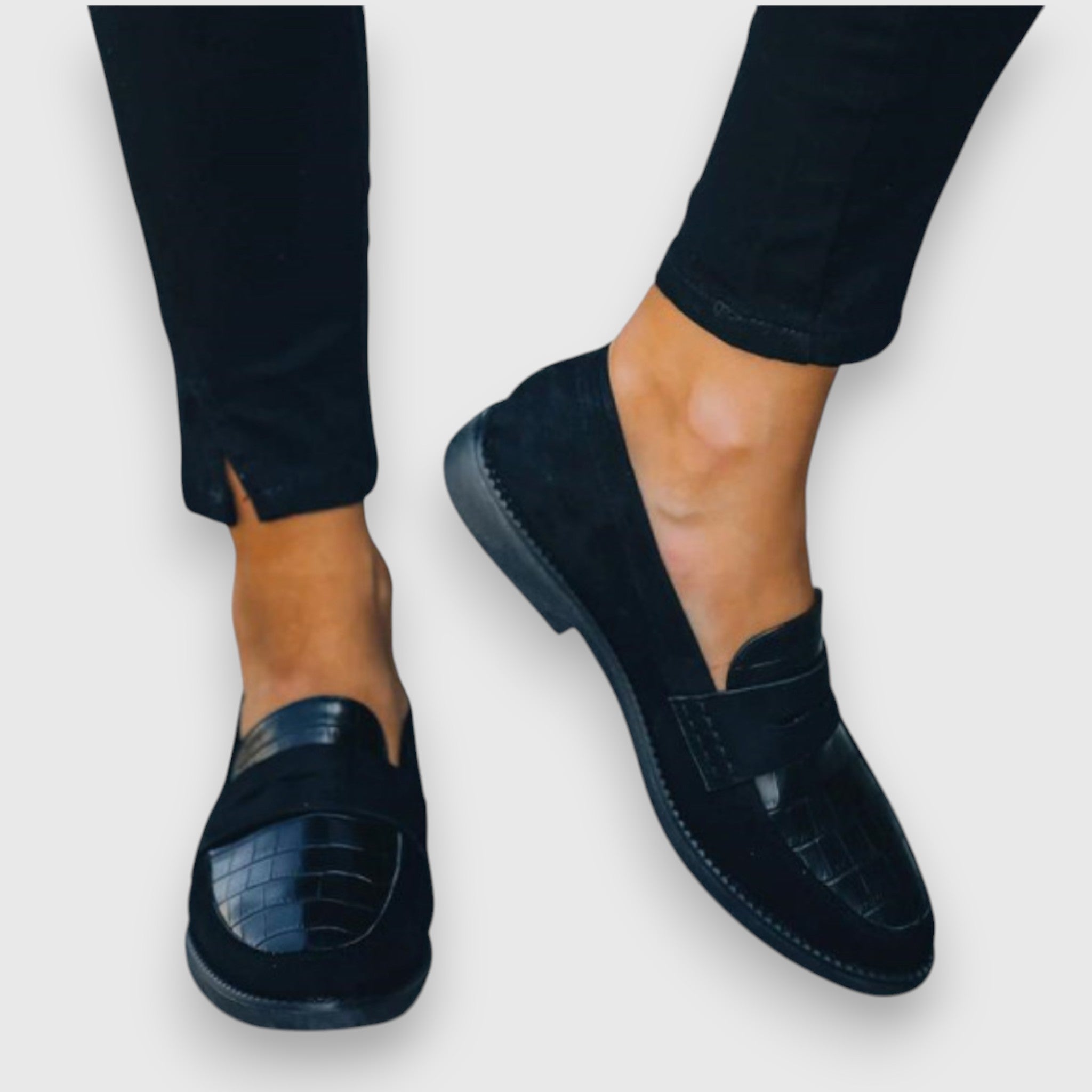 Stylowe skórzane mokasyny buty damskie – elegancki komfort przez cały dzień