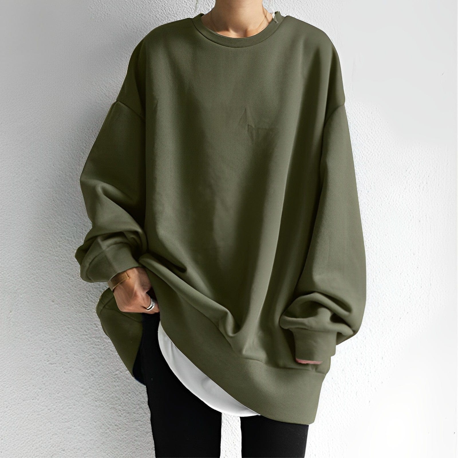 Zara | Teksturowany oversize sweter 2