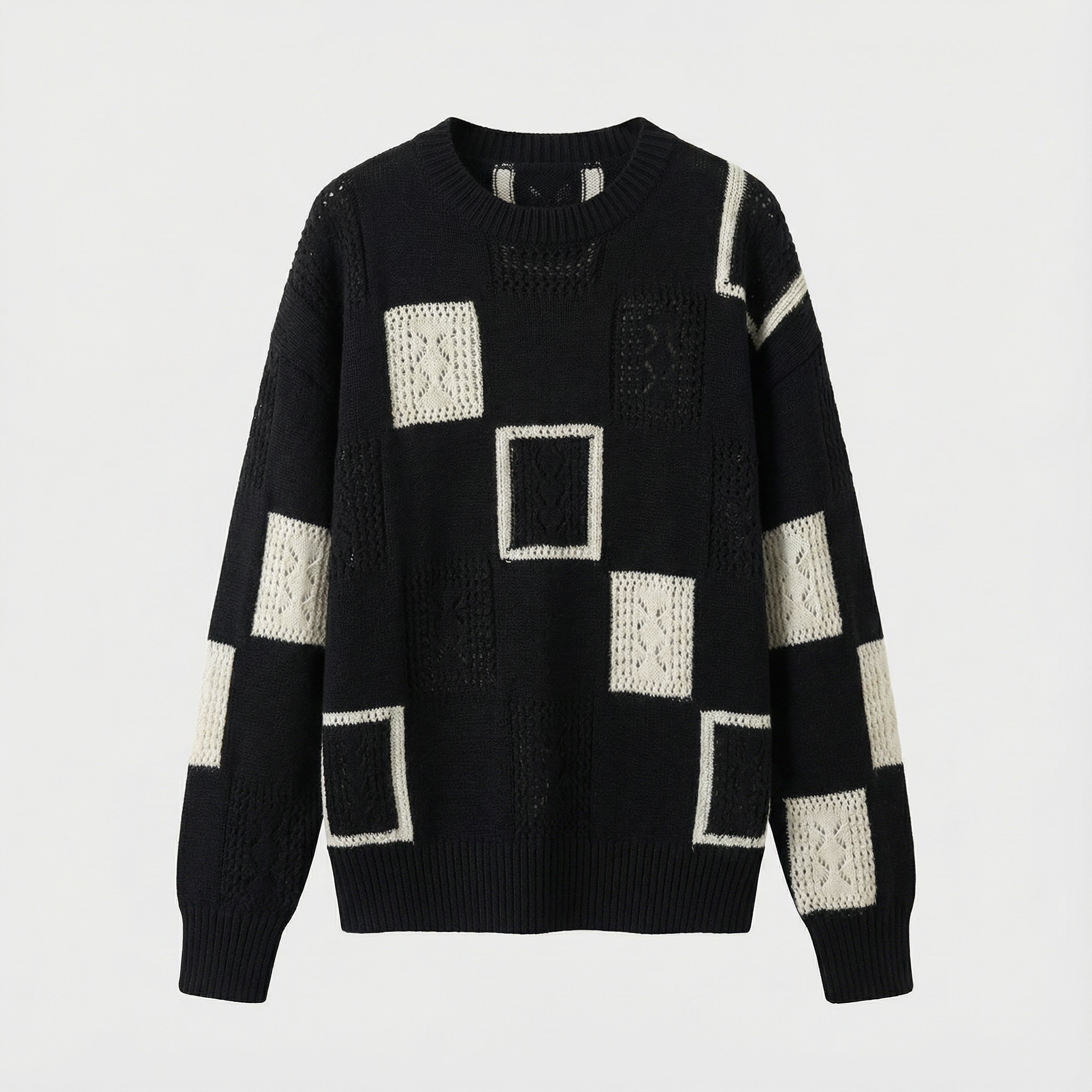 ByRoza | Stylowy, dopasowany zimowy sweter