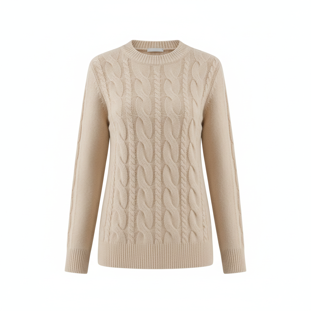 ByRoza | Elegancki, miękki wełniany sweter